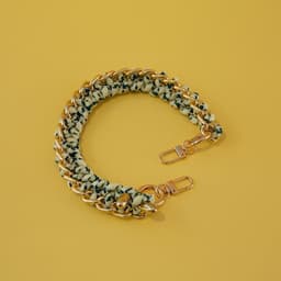 image-Women's Bag Woven Bag With 40cm Short With Buckle Can Be Mobile Phone Charm