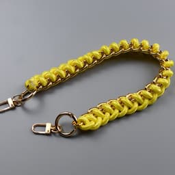 image-Women's Bag Woven Bag With 40cm Short With Buckle Can Be Mobile Phone Charm