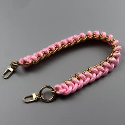 image-Women's Bag Woven Bag With 40cm Short With Buckle Can Be Mobile Phone Charm