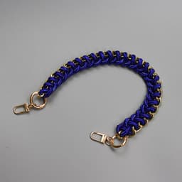 image-Women's Bag Woven Bag With 40cm Short With Buckle Can Be Mobile Phone Charm