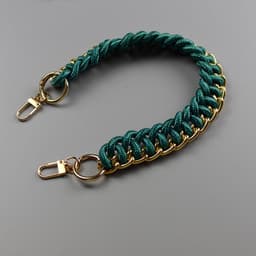 image-Women's Bag Woven Bag With 40cm Short With Buckle Can Be Mobile Phone Charm