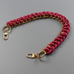 image-Women's Bag Woven Bag With 40cm Short With Buckle Can Be Mobile Phone Charm