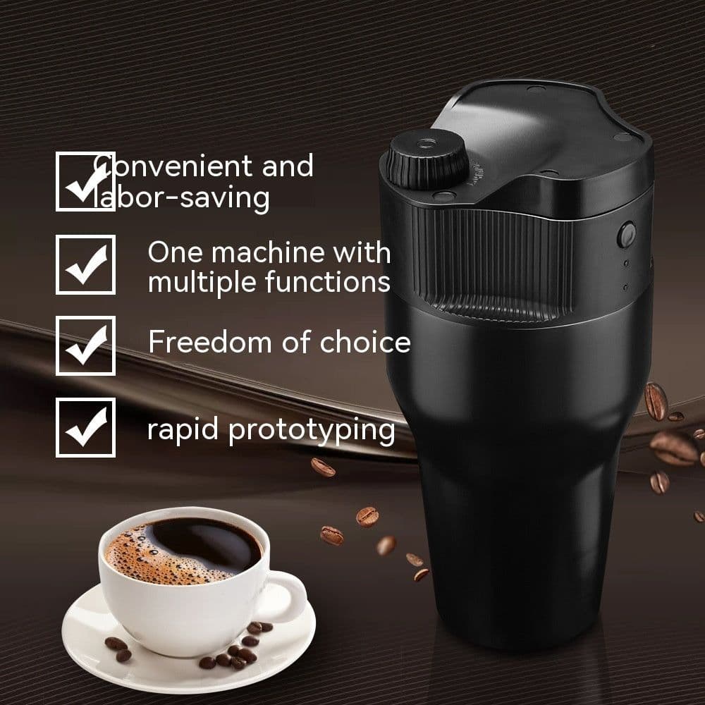 image-Car Outdoor Portable USB Coffee Machine