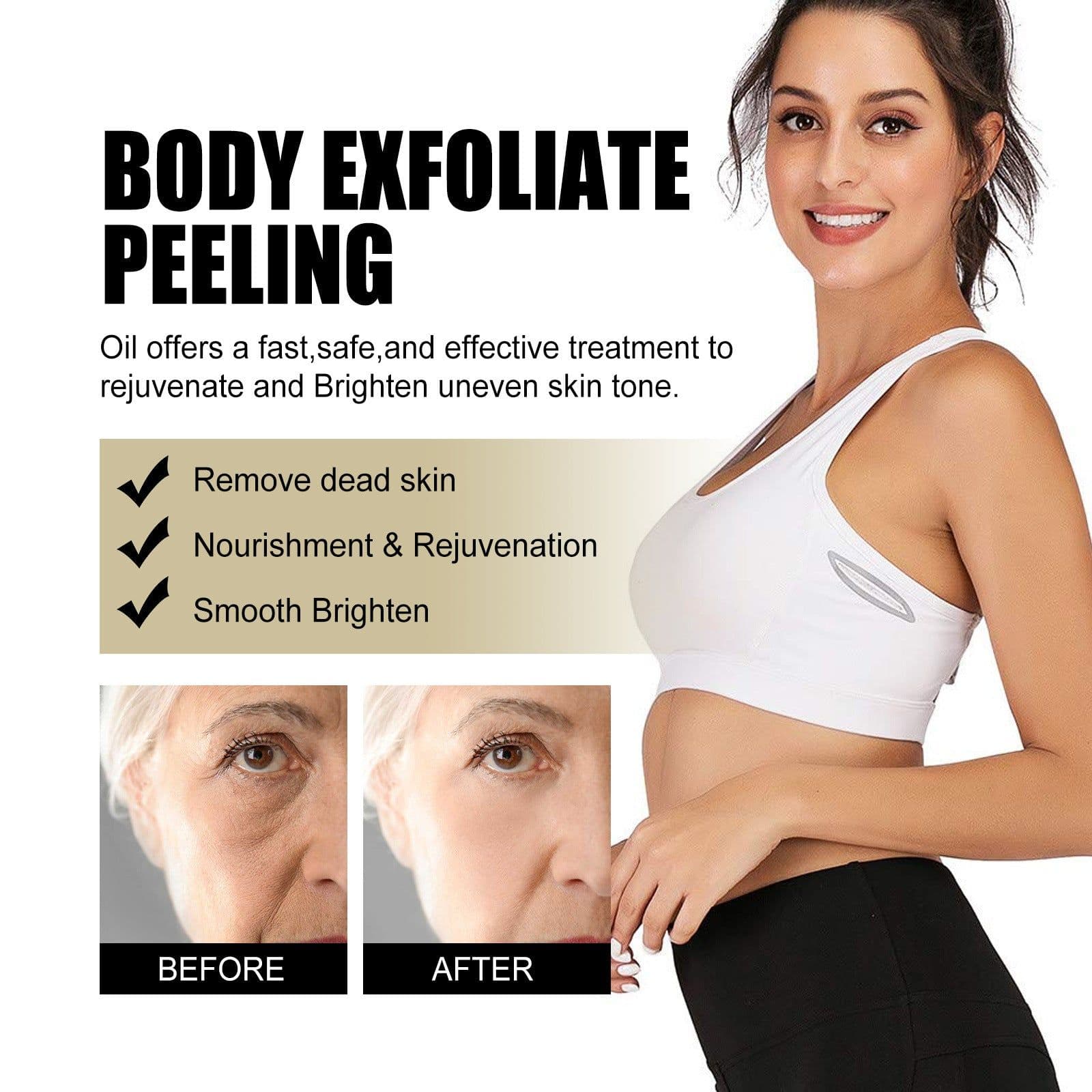 image-Delicate Brightening Body Cleaning Exfoliating Skin Care Oil