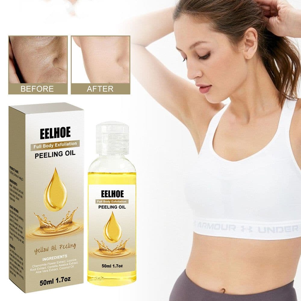 image-Delicate Brightening Body Cleaning Exfoliating Skin Care Oil