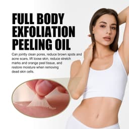 image-Delicate Brightening Body Cleaning Exfoliating Skin Care Oil