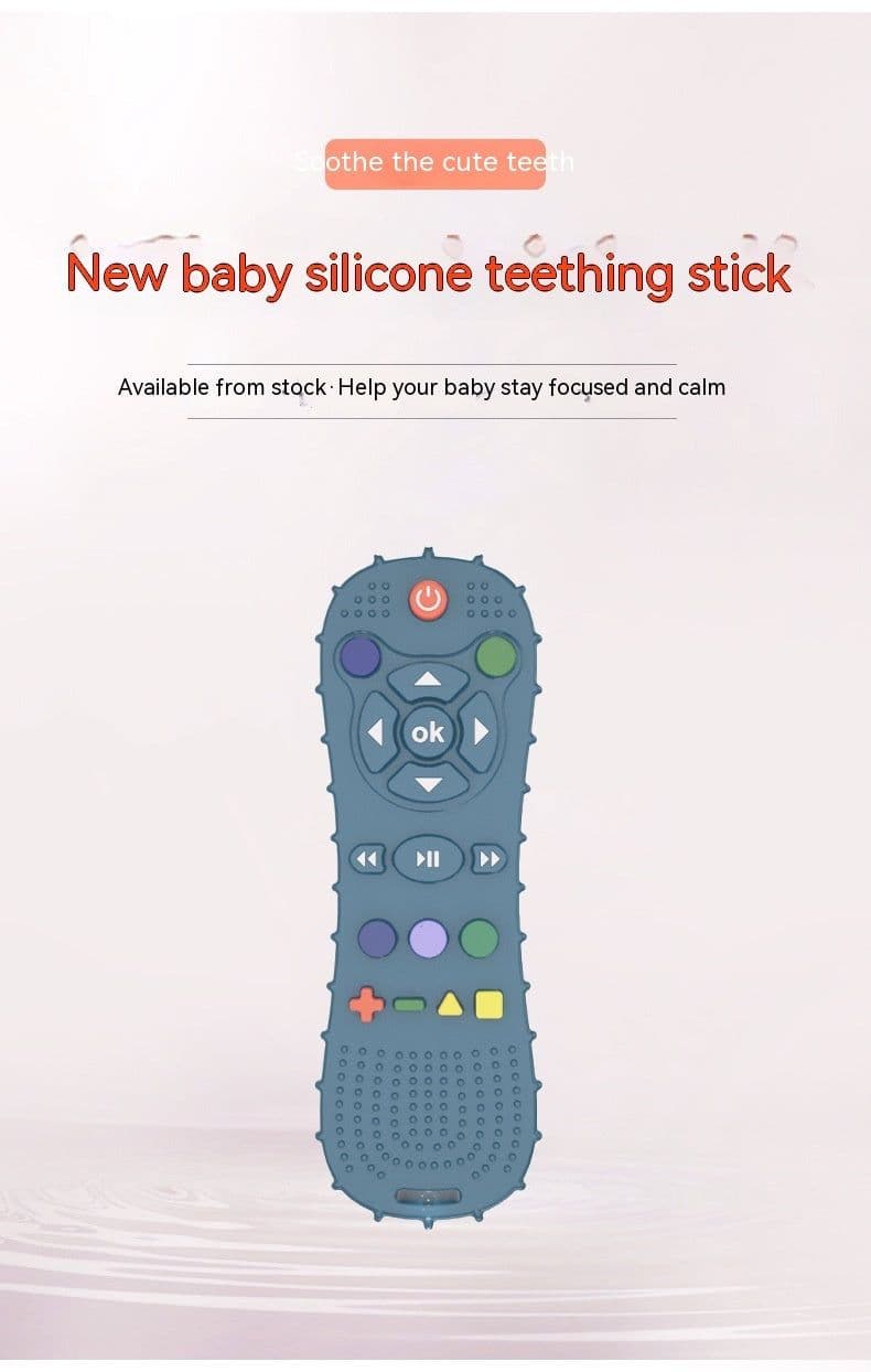 image-Baby Silicone Remote Control Teether