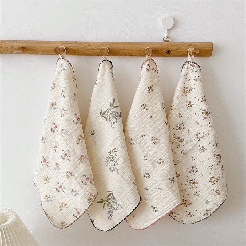 image-Class A Pure Cotton Gauze Baby Face Towel
