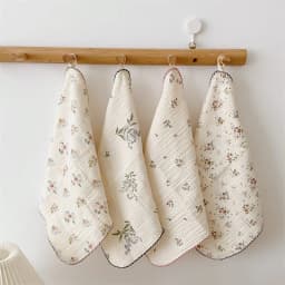 image-Class A Pure Cotton Gauze Baby Face Towel