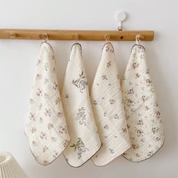 image-Class A Pure Cotton Gauze Baby Face Towel