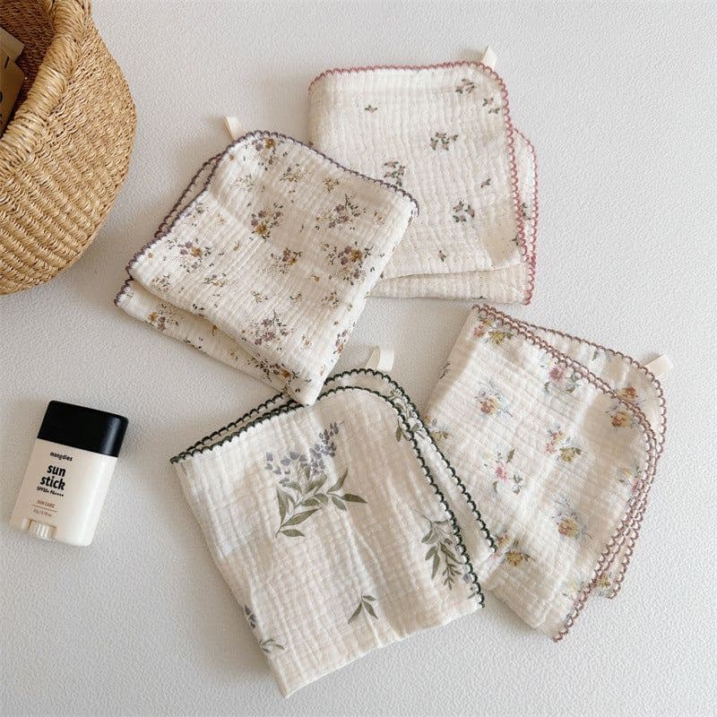 image-Class A Pure Cotton Gauze Baby Face Towel
