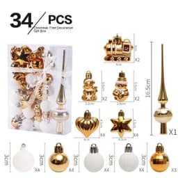 image-Christmas Decorations Ball Set Christmas Tree Pendant