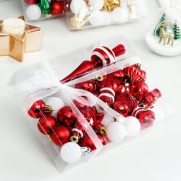 image-Christmas Decorations Ball Set Christmas Tree Pendant