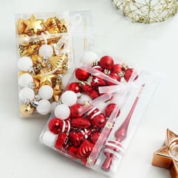 image-Christmas Decorations Ball Set Christmas Tree Pendant