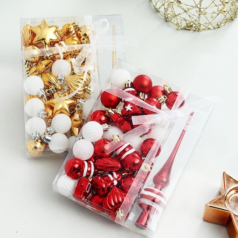 image-Christmas Decorations Ball Set Christmas Tree Pendant