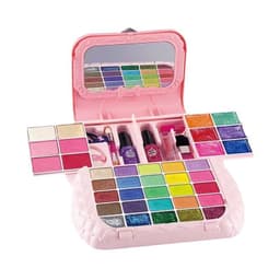 image-Plastic Children's Makeup Girls' Cosmetics Portable Gift Dressing Toy Set