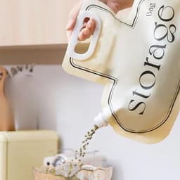 image-Grain Storage Bag Large Diameter Good Sealing Save Space Food Grade PE Material Rice Wheat Beans Household Kitchen Storage Tools Kitchen Gadgets