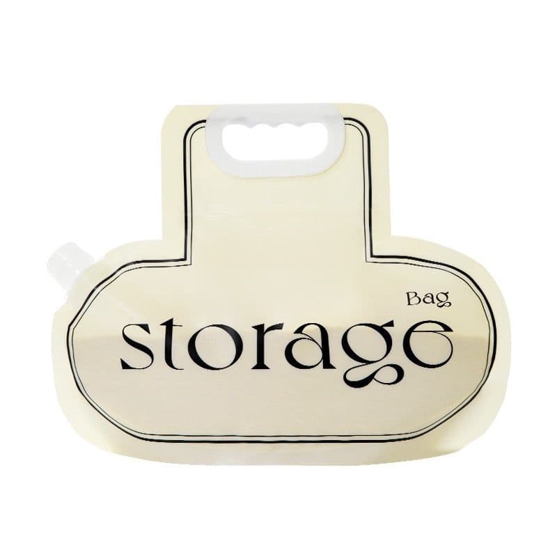 image-Grain Storage Bag Large Diameter Good Sealing Save Space Food Grade PE Material Rice Wheat Beans Household Kitchen Storage Tools Kitchen Gadgets