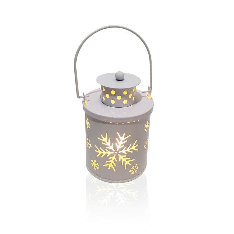 image-Christmas Candle Lights LED Small Lanterns Wind Lights Electronic Candles Nordic Style Creative Holiday Decoration Decorations