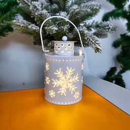 image-Christmas Candle Lights LED Small Lanterns Wind Lights Electronic Candles Nordic Style Creative Holiday Decoration Decorations