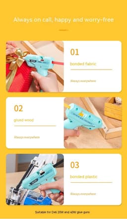 image-Handmade DIY High Viscosity Instant Transparent Adhesive Stick