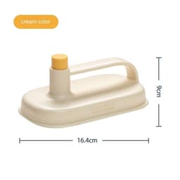 image-Kitchen Bathroom Toilet Cleaning Magic Brush Glass Wall Cleaning Bath Brush Handle Cleaning Rag Ceramic Window Slot Clean Brush Kitchen Gadgets