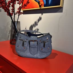 image-Women's Fashion Retro Rivet Shoulder Underarm Bag