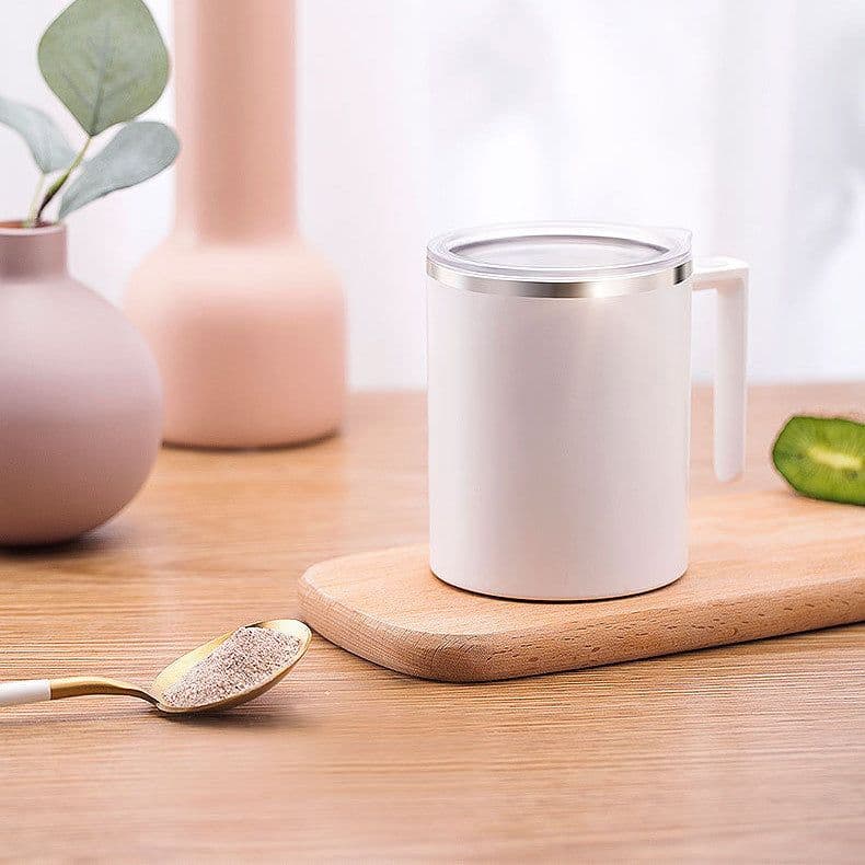 image-Portable Smart Magnetic Automatic Mixing Coffee Cup Rechargeable Rotating Home Office Travel Stirring Cup