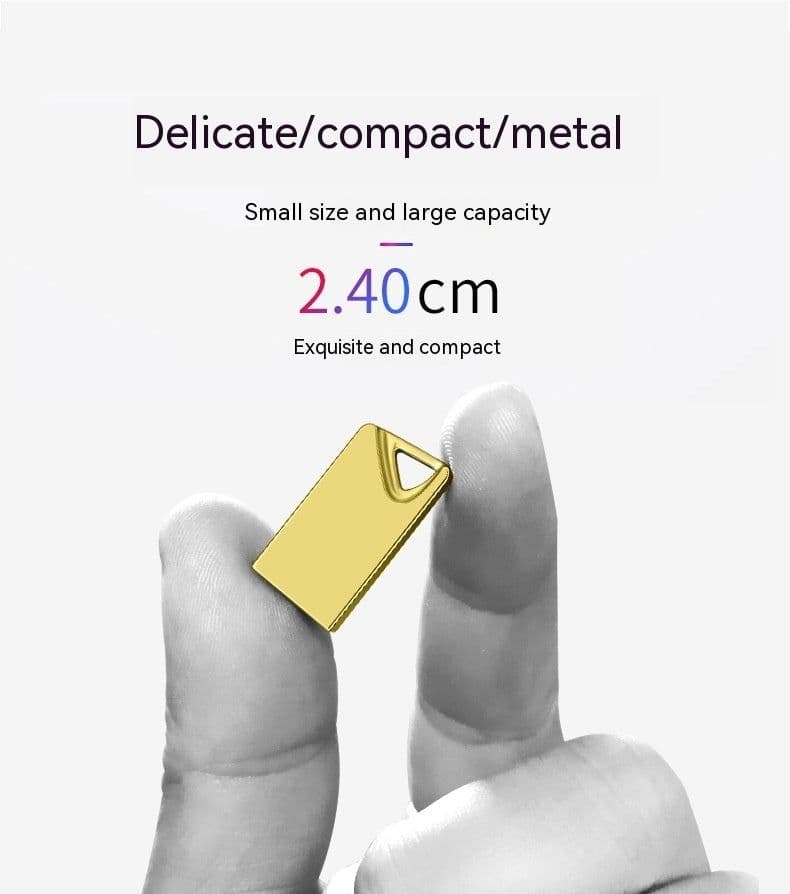 image-Car High-speed Music Really Lossless Mini Metal USB Drive