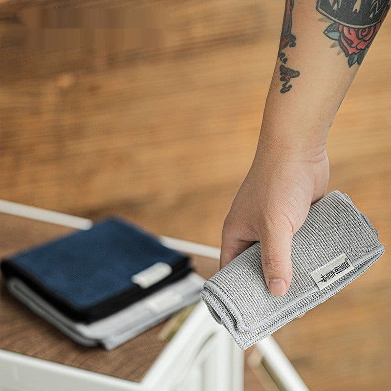 image-Bomber Towel Bar Cleaning Cloth Coffee Machine Foam Cloth Water-absorbing Quick-drying Small Tower