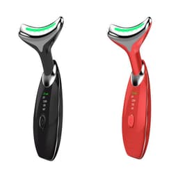 image-Neck Face Beauty Device Colorful LED Photon Therapy Skin Tighten Reduce Double Chin Anti Wrinkle Remove Lifting Massager