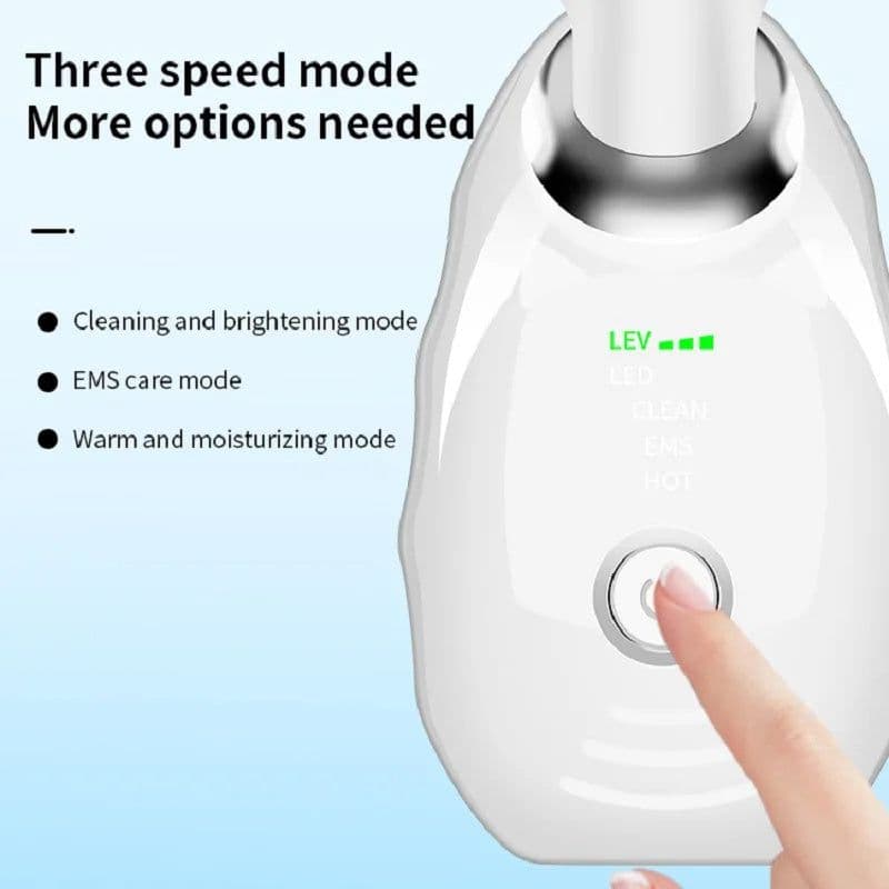image-Neck Face Beauty Device Colorful LED Photon Therapy Skin Tighten Reduce Double Chin Anti Wrinkle Remove Lifting Massager