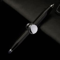 image-Creative Multi-Function LED Pen Spinning Decompression Gyro Metal Ballpoint Pen Fashion Office School Supplies Writing Pens
