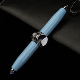 image-Creative Multi-Function LED Pen Spinning Decompression Gyro Metal Ballpoint Pen Fashion Office School Supplies Writing Pens