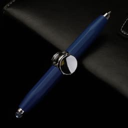image-Creative Multi-Function LED Pen Spinning Decompression Gyro Metal Ballpoint Pen Fashion Office School Supplies Writing Pens