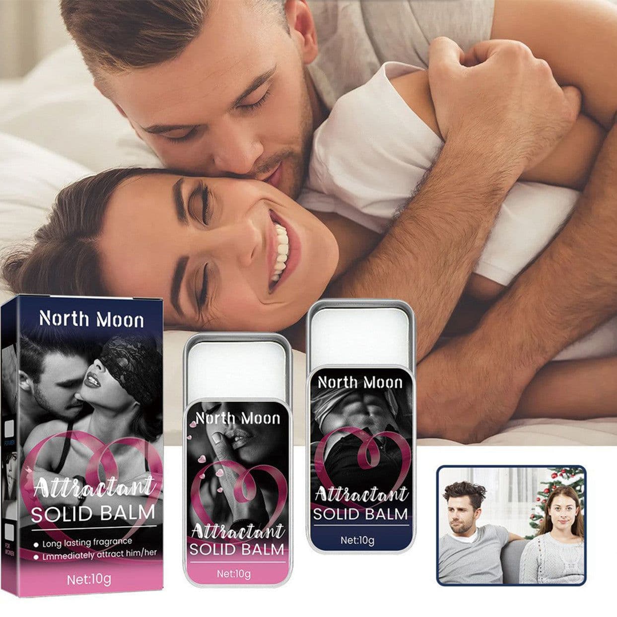 image-Men's And Women's Attractive Solid Perfume