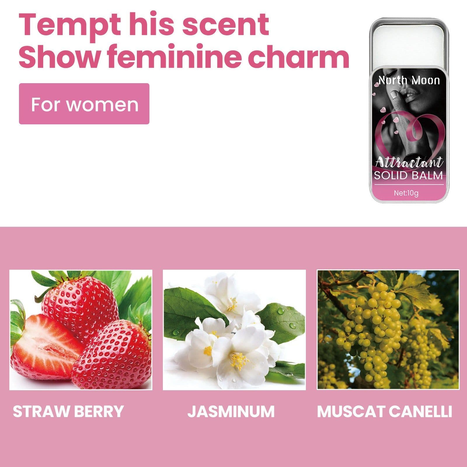 image-Men's And Women's Attractive Solid Perfume