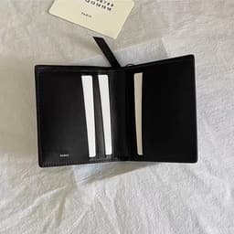 image-Cowhide Palm Zipper Wallet European And American