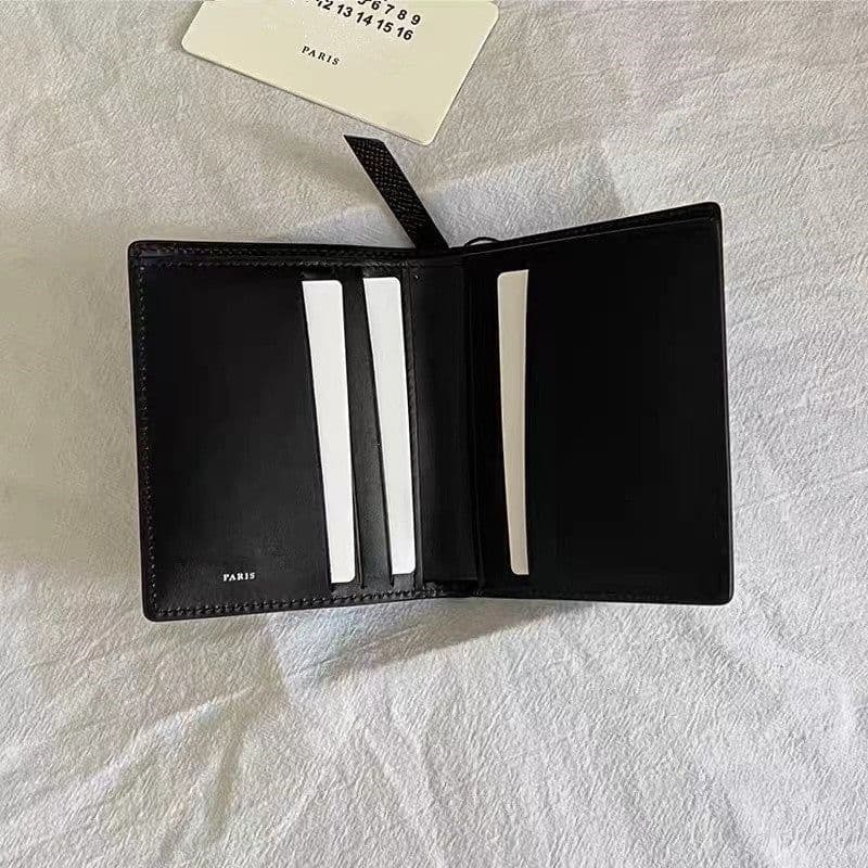 image-Cowhide Palm Zipper Wallet European And American