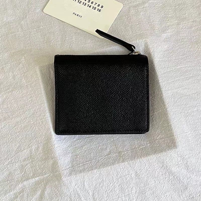 image-Cowhide Palm Zipper Wallet European And American