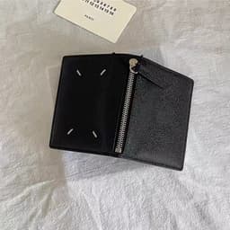 image-Cowhide Palm Zipper Wallet European And American