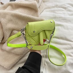 image-Mini Children's Women's Portable Crossbody Concave Shape Bag