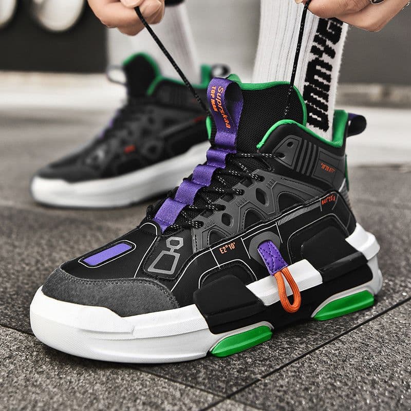 image-High-top Fashion Casual Trend Sports Men Board Shoes