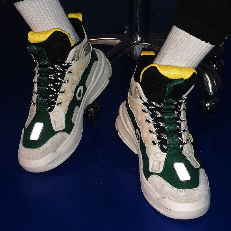 image-High-top Fashion Casual Trend Sports Men Board Shoes