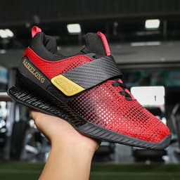 image-Professional Squat Shoes Men's Strength Weightlifting Shoes Indoor Fitness