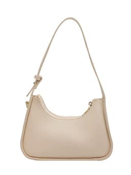 image-Versatile Handheld White Shoulder Bag