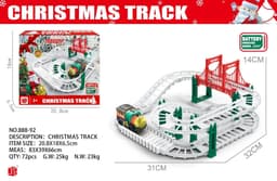 image-Christmas Series Electric Rail Car Educational Toys