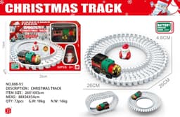 image-Christmas Series Electric Rail Car Educational Toys