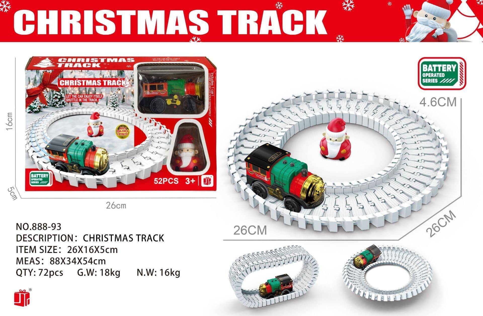 image-Christmas Series Electric Rail Car Educational Toys