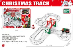 image-Christmas Series Electric Rail Car Educational Toys